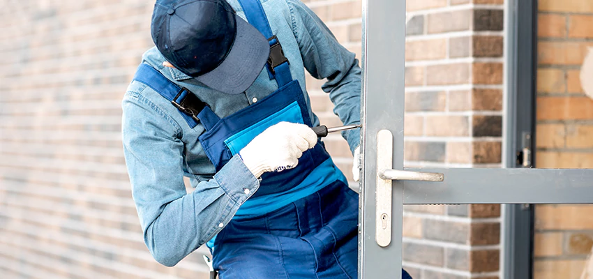 Pivot Storefront Door Locks Installation in Garnet, California