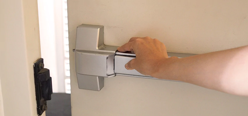 Roller Gate Panic Bar Installation in Garnet, California